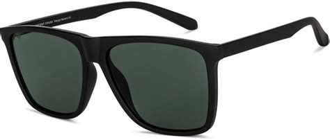 Buy VINCENT CHASE by Lenskart Wayfarer Sunglasses Green For Men & Women ...