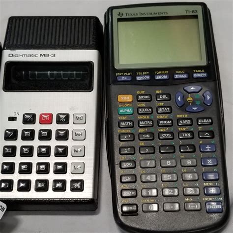 TI83 TEXAS INSTRUMENTS CALCULATOR AND 2 OTHER CALCULATORS - Big Valley Auction