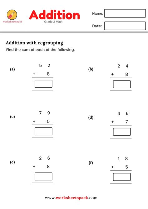 Image result for 2nd Grade Math Addition