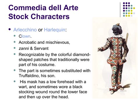 commedia characters