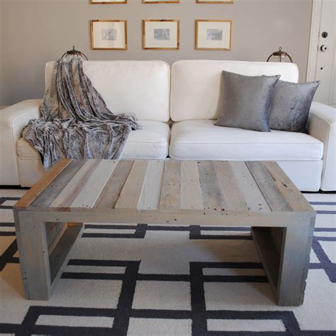 Grey Wash Coffee Table Furniture
