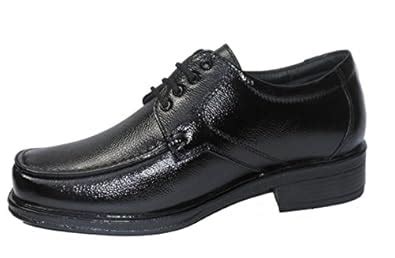 Buy Formal Black Lace up shoes (Material: Genuine Leather) for Men (6 ...
