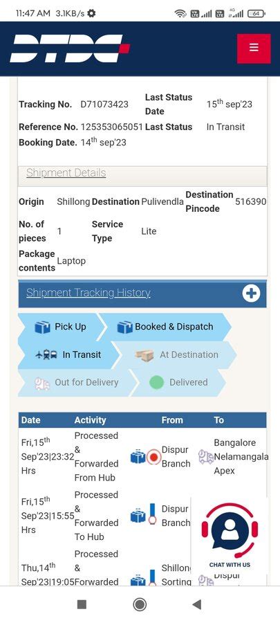 DTDC Courier & Cargo Complaints & Reviews