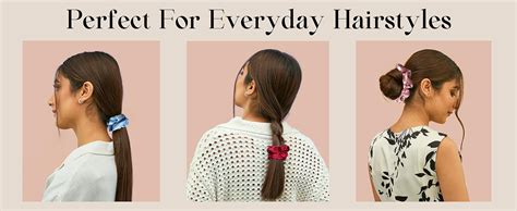 Silvr Bear Luxury Satin Scrunchies for Women/Girls | Pack of 9 | Anti ...