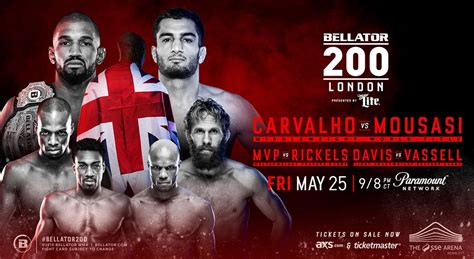 Bellator 200: Карвальо – Мусаси. Прямая трансляция, где смотреть онлайн ...