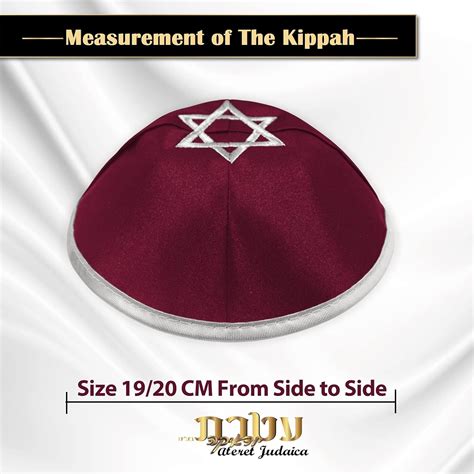 Buy Ateret Judaica Yarmulke for Men & Boys 5-Pack Satin Kippah Cap ...