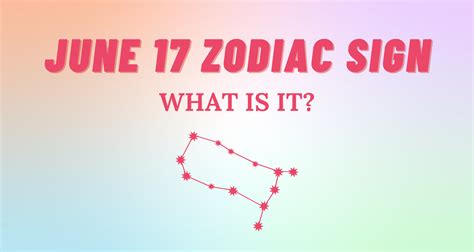 June 17 Zodiac Sign Explained | So Syncd