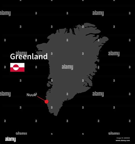 Greenland political map capital nuuk hi-res stock photography and ...