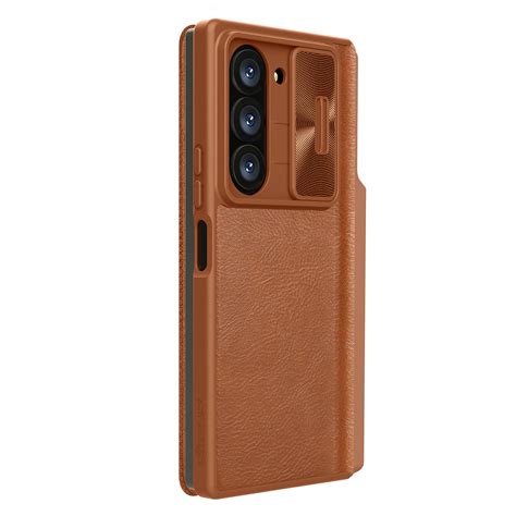 Nillkin Case for Samsung Galaxy Z Fold 6 (6.8" Inch) Qin Pro Camshield ...