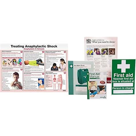 Buy Safety First Aid Group Treating Anaphylactic Shock , A2, Laminated ...