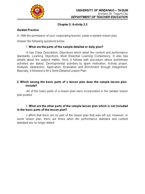 Image result for Model Activity Task Class 2 Part 2