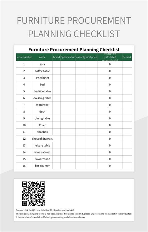 Image result for Procurement Checklist Template
