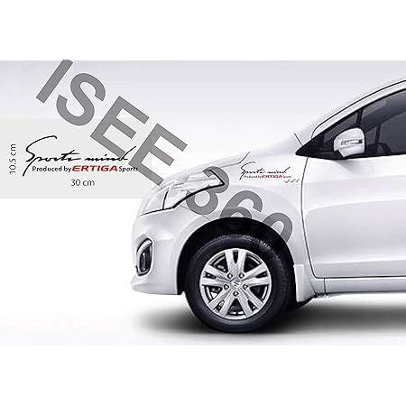 ISEE 360® Ertiga Car Stickers and Graphics Exterior Sides Door Powered ...