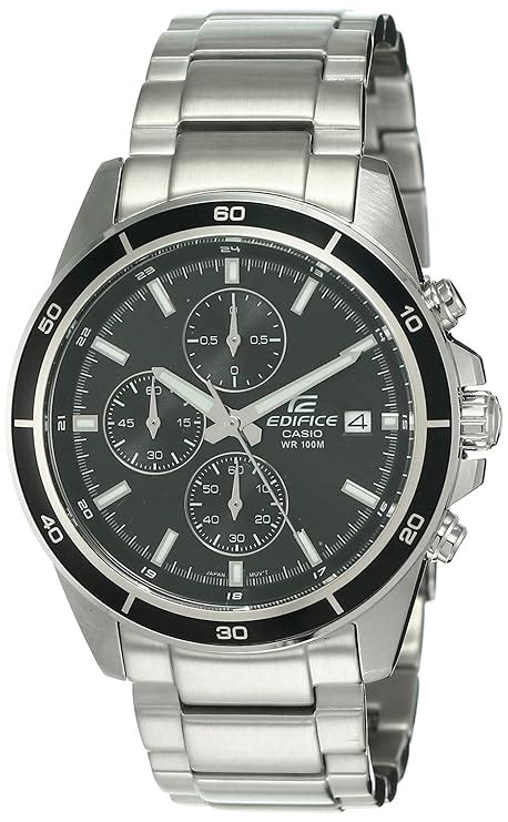 Buy Casio Edifice Chronograph Black Dial Men's Watch - EFR-526D-1AVUDF ...