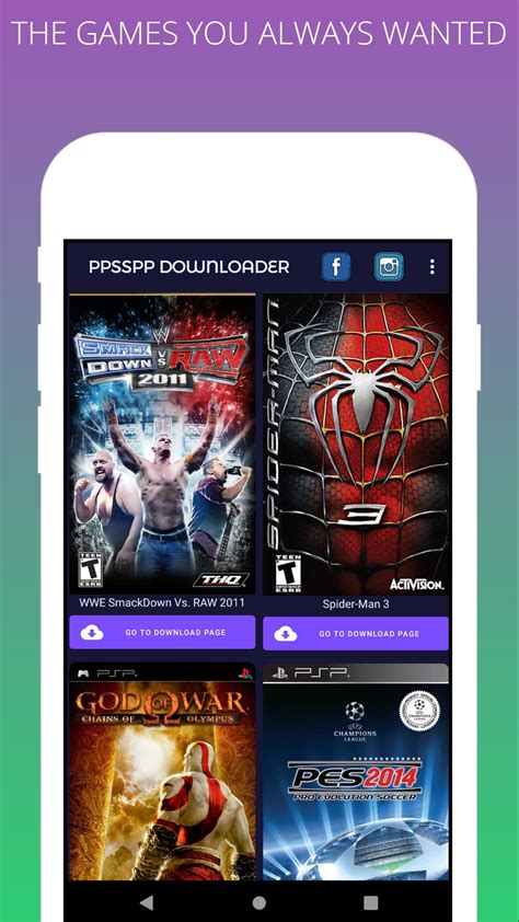 PSP Games Downloader - Free PSP Games , ISO for Android - APK Download