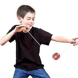 Arnav Metalic Yo Yo Toy with String Acrylic Yo Yo Spinner (Multicolour ...