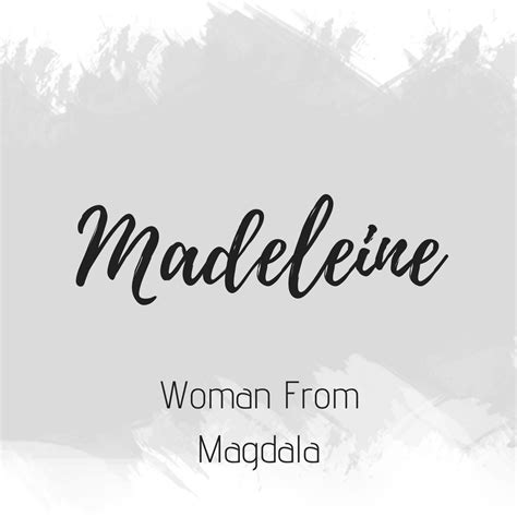 Madeleine | Sweet baby names, Names with meaning, Cute names