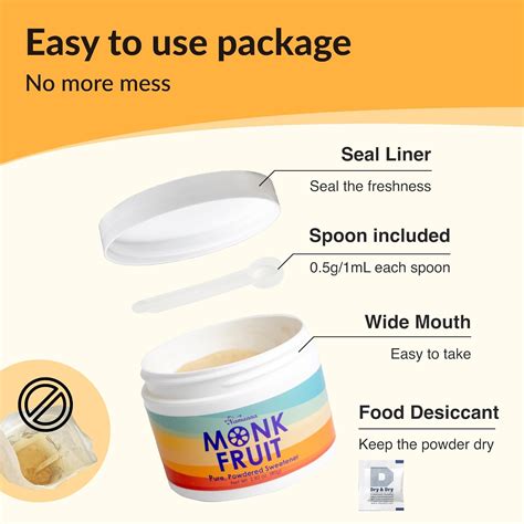 NAMANNA Pure Monk Fruit Sweetener No Erythritol-Zero India | Ubuy