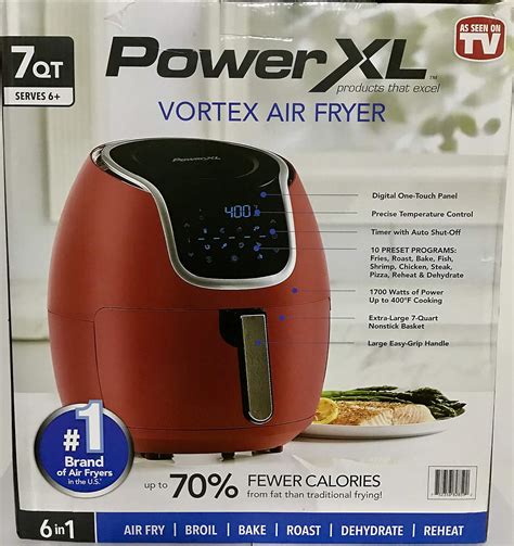 Manual For Power Xl Vortex 7 Quart Air Fryer at Savannah Cawthorne blog