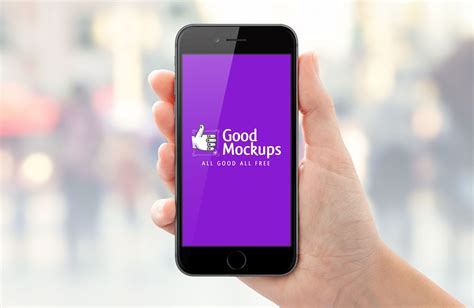 Free Photo iPhone 6 / 6S Mockup PSD For Mobile UI Presentation - Good ...