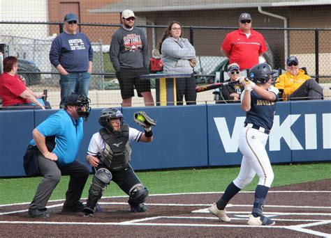 Grace Glanzer's perfect game highlights Augustana softball sweep over ...