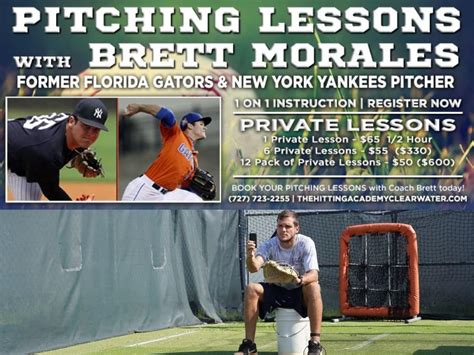 Image result for Pitching Lessons Flyer