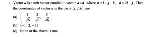 Image result for Unit Vector Parallel to a Line