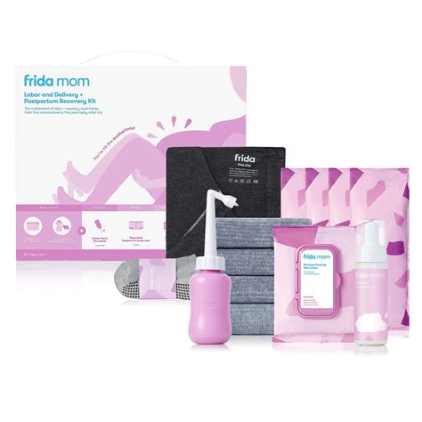 Frida Mom Hospital Packing Kit for Labor, Delivery, & Postpartum ...