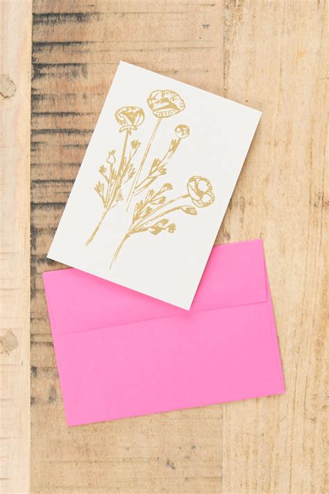 People Ive Loved Gold Flowers Card – Cedar & Hyde Mercantile