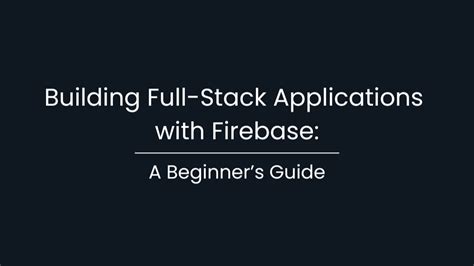 Image result for Google Firebase Studio Full Stack Web