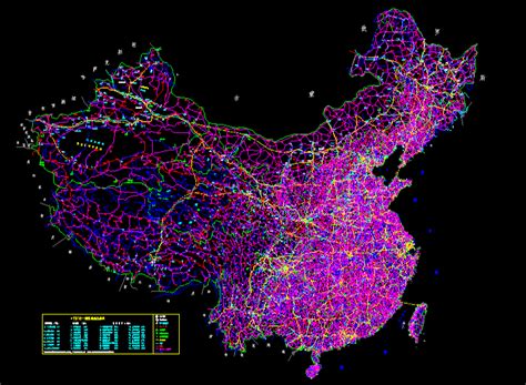 中国公路地图CAD完整版下载-精品下载