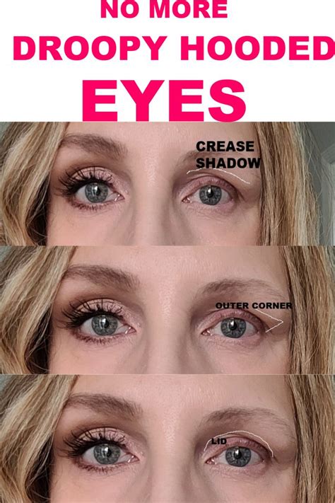 eye makeup mature hooded eyes