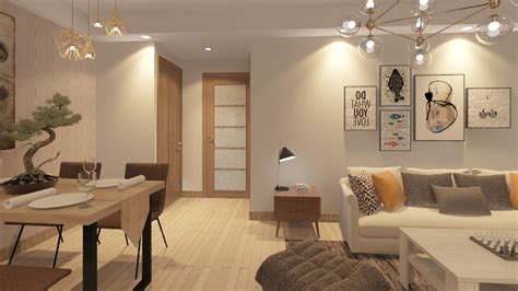 北欧现代原木 - 北欧风格两室两厅装修效果图 - CC设计效果图 - 每平每屋·设计家