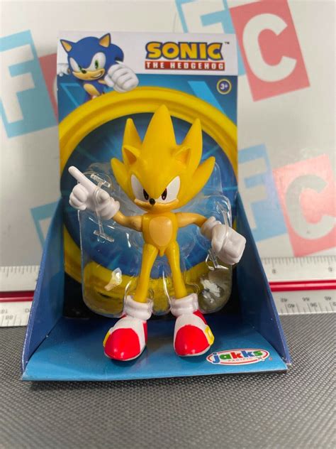 Jakks Pacific Sonic the Hedgehog 2.5" Checkout Wave 3 Super Sonic ...