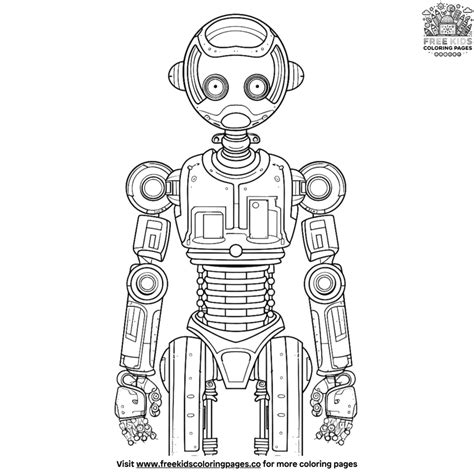 Image result for Cool Robot Coloring Pages