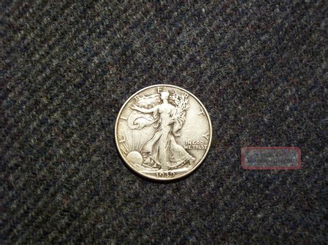 1939 D Liberty Walking Half - Dollar