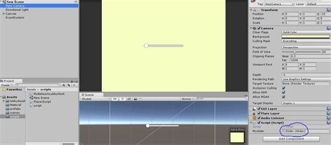 Slider Unity C 的图像结果