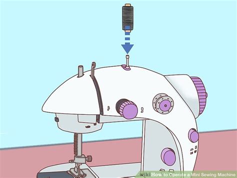 Image result for Mini Sewing Machine How to Tread