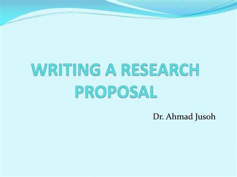 Image result for Research Proposal PowerPoint Example