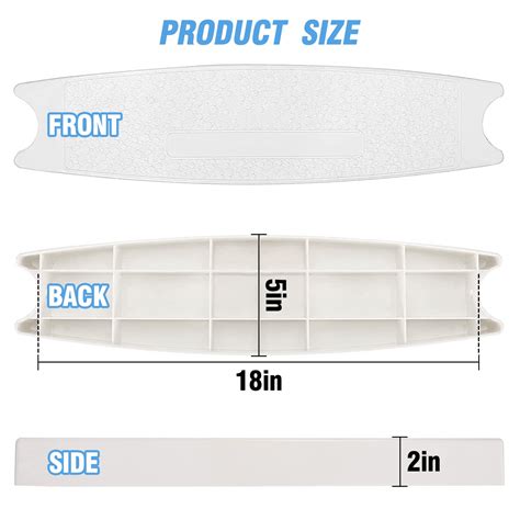 4 Pcs Replacement Pool Ladder Steps- Universal Above-Ground and In ...