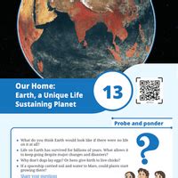 NCERT Textbook Our Home Earth, a Unique Life Sustaining Planet - Science