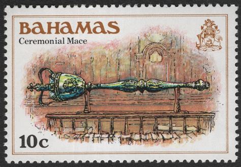 SCG11601 - Bahamas – Ceremonial Mace (10c Government Symbol Issue ...