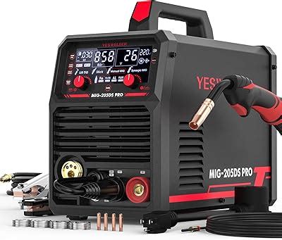 YESWELDER MIG-205DS PRO MIG Welder, 200Amp 110/220V India | Ubuy