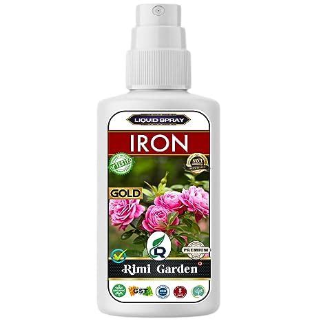Rimi Garden® Iron Spray liquid Fertilizer for overall growth of all ...