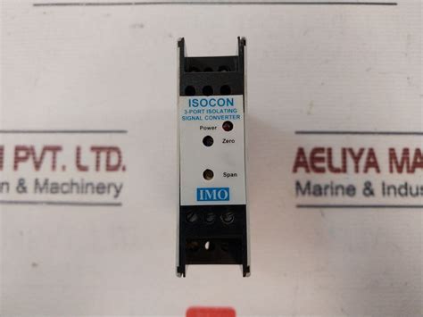 Imo Mvconrtd-fc 3-port Isolating Signal Converter – Aeliya Marine Tech
