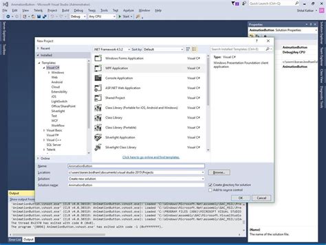 WPF Button Animation 的图像结果