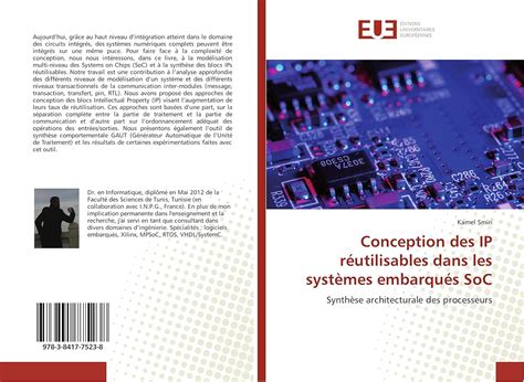 Conception des ip reutilisables dans les systemes embarques soc ...