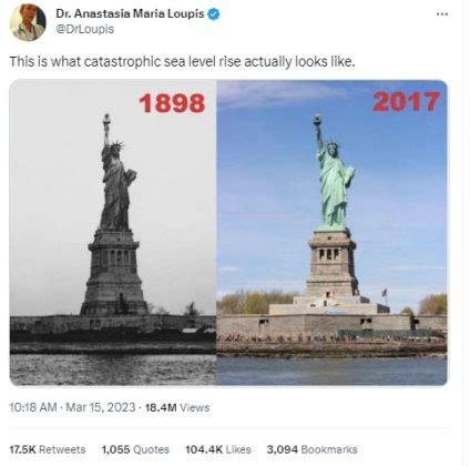 Fact Check: Sea Level Rise A Myth? No, Viral Photos Of Statue Of ...