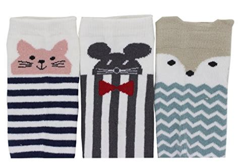 Pro1rise Unisex Baby Knee High Socks Stockings Cartoon Animal Non Slip ...