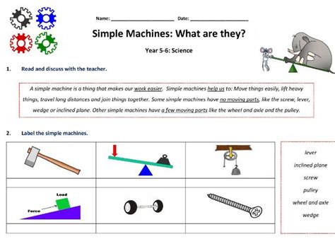 Science Simple Machines 的图像结果